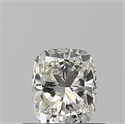 Natural Diamond 0.50 Carats, Cushion with  Cut, I Color, VVS1 Clarity and Certified by GIA
