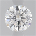 Natural Diamond 0.70 Carats, Round with Excellent Cut, H Color, SI1 Clarity and Certified by GIA