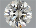 Natural Diamond 1.05 Carats, Round with Excellent Cut, I Color, VS2 Clarity and Certified by GIA