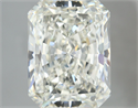Natural Diamond 5.03 Carats, Radiant with  Cut, J Color, VVS1 Clarity and Certified by GIA