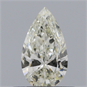 Natural Diamond 0.42 Carats, Pear with  Cut, I Color, VS2 Clarity and Certified by IGI
