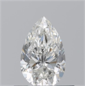 Diamante Natural 0.50 quilates, De pera , Color G, claridad VS2 y certificado GIA