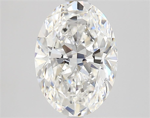 Picture of Natural Diamond 1.87 Carats, Oval with  Cut, E Color, VVS1 Clarity and Certified by GIA