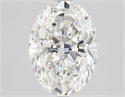 Natural Diamond 1.87 Carats, Oval with  Cut, E Color, VVS1 Clarity and Certified by GIA