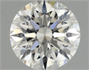 Natural Diamond 0.73 Carats, Round with Excellent Cut, G Color, VVS2 Clarity and Certified by GIA