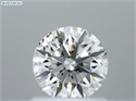 Natural Diamond 0.98 Carats, Round with Excellent Cut, E Color, SI2 Clarity and Certified by GIA