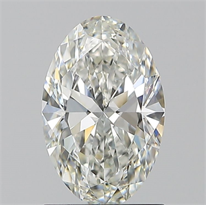 Picture of Natural Diamond 1.20 Carats, Oval with  Cut, H Color, VS1 Clarity and Certified by GIA