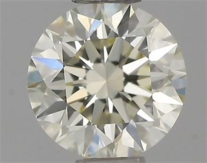 Picture of Natural Diamond 0.44 Carats, Round with Excellent Cut, L Color, IF Clarity and Certified by IGI