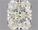 Natural Diamond 1.01 Carats, Radiant with  Cut, K Color, VS2 Clarity and Certified by GIA