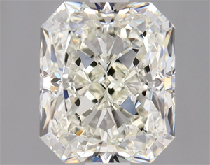 Picture of Natural Diamond 1.01 Carats, Radiant with  Cut, K Color, VS2 Clarity and Certified by GIA