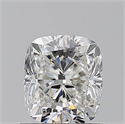 Diamante Natural 1.01 quilates, Del cojín , Color H, claridad SI1 y certificado GIA