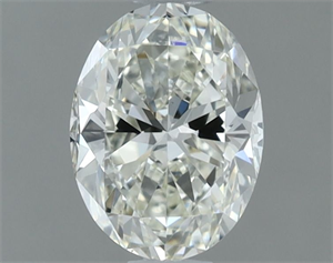 Picture of Natural Diamond 0.73 Carats, Oval with  Cut, H Color, VS1 Clarity and Certified by IGI