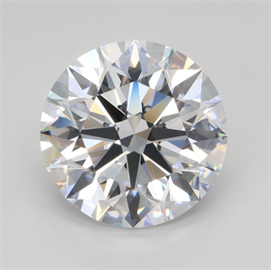Picture of Lab Grown Diamond 5.02 Carats, Round with Ideal Cut, D Color, VVS2 Clarity and Certified by IGI