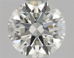Picture of Natural Diamond 0.60 Carats, Round with Excellent Cut, K Color, SI1 Clarity and Certified by GIA