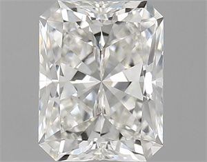 Picture of Natural Diamond 0.60 Carats, Radiant with  Cut, I Color, VVS1 Clarity and Certified by GIA