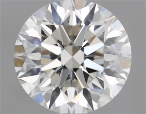 Picture of Natural Diamond 0.70 Carats, Round with Excellent Cut, G Color, VVS1 Clarity and Certified by IGI