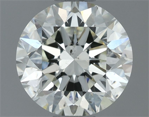 Foto Diamante Natural 1.30 quilates, Redondo , Color J, claridad SI1 y certificado IGI de