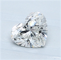 Diamante Natural 1.03 quilates, Corazón , Color H, claridad SI2 y certificado GIA