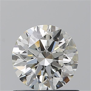 Foto Diamante Natural 0.80 quilates, Redondo , Color J, claridad VVS1 y certificado GIA de