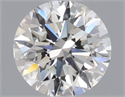 Diamante Natural 0.51 quilates, Redondo , Color H, claridad VVS1 y certificado IGI