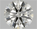 Natural Diamond 0.81 Carats, Round with Excellent Cut, K Color, SI1 Clarity and Certified by GIA