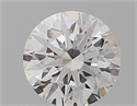 Diamante Natural 0.41 quilates, Redondo , Color E, claridad VVS2 y certificado GIA