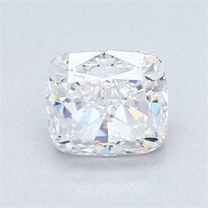 Picture of Natural Diamond 1.01 Carats, Cushion with  Cut, D Color, VVS2 Clarity and Certified by GIA