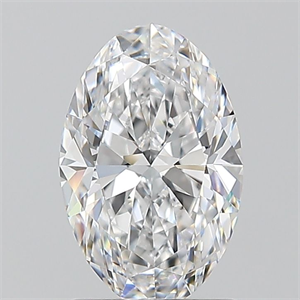 Picture of Natural Diamond 1.20 Carats, Oval with  Cut, D Color, VS1 Clarity and Certified by GIA