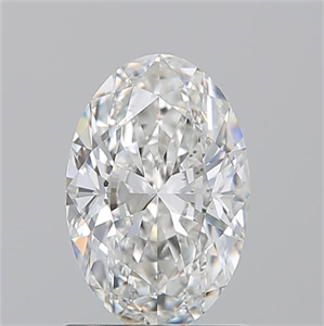 Picture of Natural Diamond 1.21 Carats, Oval with  Cut, F Color, VS1 Clarity and Certified by GIA