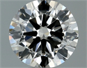 Natural Diamond 0.90 Carats, Round with Very Good Cut, M Color, VS1 Clarity and Certified by GIA