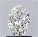 Diamante Natural 0.80 quilates, Ovalado , Color F, claridad SI2 y certificado GIA