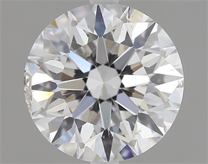 Picture of Natural Diamond 1.01 Carats, Round with Very Good Cut, F Color, I1 Clarity and Certified by GIA