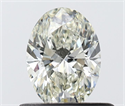 Diamante Natural 0.51 quilates, Ovalado , Color J, claridad VVS1 y certificado IGI