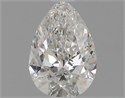 Diamante Natural 0.50 quilates, De pera , Color F, claridad SI2 y certificado GIA