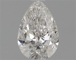 Foto Diamante Natural 0.50 quilates, De pera , Color F, claridad SI2 y certificado GIA de