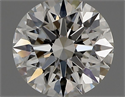 Diamante Natural 0.71 quilates, Redondo , Color H, claridad VVS2 y certificado IGI
