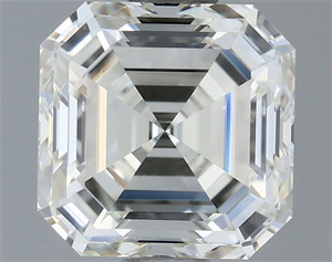 Foto Diamante Natural 1.50 quilates, Asscher , Color J, claridad VS2 y certificado IGI de
