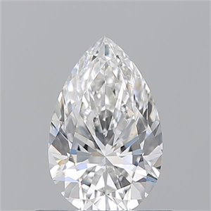 Picture of Natural Diamond 0.70 Carats, Pear with  Cut, F Color, VS1 Clarity and Certified by GIA