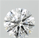 Del inventario de diamantes de laboratorio, 2.54 quilates, Redondo , Color F, claridad VVS2 y certificado IGI
