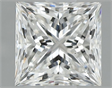 Diamante Natural 1.00 quilates, Princesa , Color F, claridad VS2 y certificado GIA