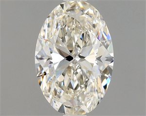 Picture of Natural Diamond 1.01 Carats, Oval with  Cut, J Color, VS2 Clarity and Certified by GIA