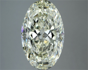 Picture of Natural Diamond 5.03 Carats, Oval with  Cut, K Color, VS2 Clarity and Certified by IGI