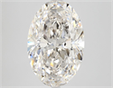 Natural Diamond 4.03 Carats, Oval with  Cut, H Color, VS1 Clarity and Certified by GIA