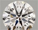 Lab Grown Diamond 1.80 Carats, Round with Ideal Cut, D Color, VVS2 Clarity and Certified by IGI