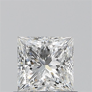 Picture of Natural Diamond 0.70 Carats, Princess with  Cut, F Color, VVS1 Clarity and Certified by GIA