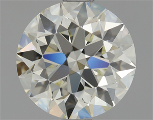 Picture of Natural Diamond 1.30 Carats, Round with Excellent Cut, K Color, VVS1 Clarity and Certified by HRD