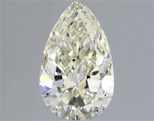Picture of Natural Diamond 1.01 Carats, Pear with  Cut, L Color, SI1 Clarity and Certified by GIA