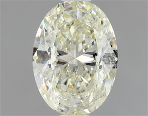 Picture of Natural Diamond 1.01 Carats, Oval with  Cut, K Color, SI2 Clarity and Certified by HRD
