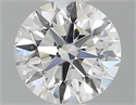 Natural Diamond 0.70 Carats, Round with Excellent Cut, I Color, VS1 Clarity and Certified by GIA