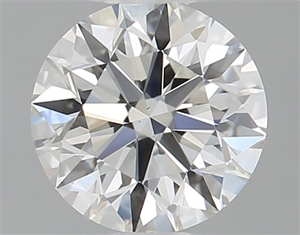 Picture of Natural Diamond 0.70 Carats, Round with Excellent Cut, I Color, VS1 Clarity and Certified by GIA